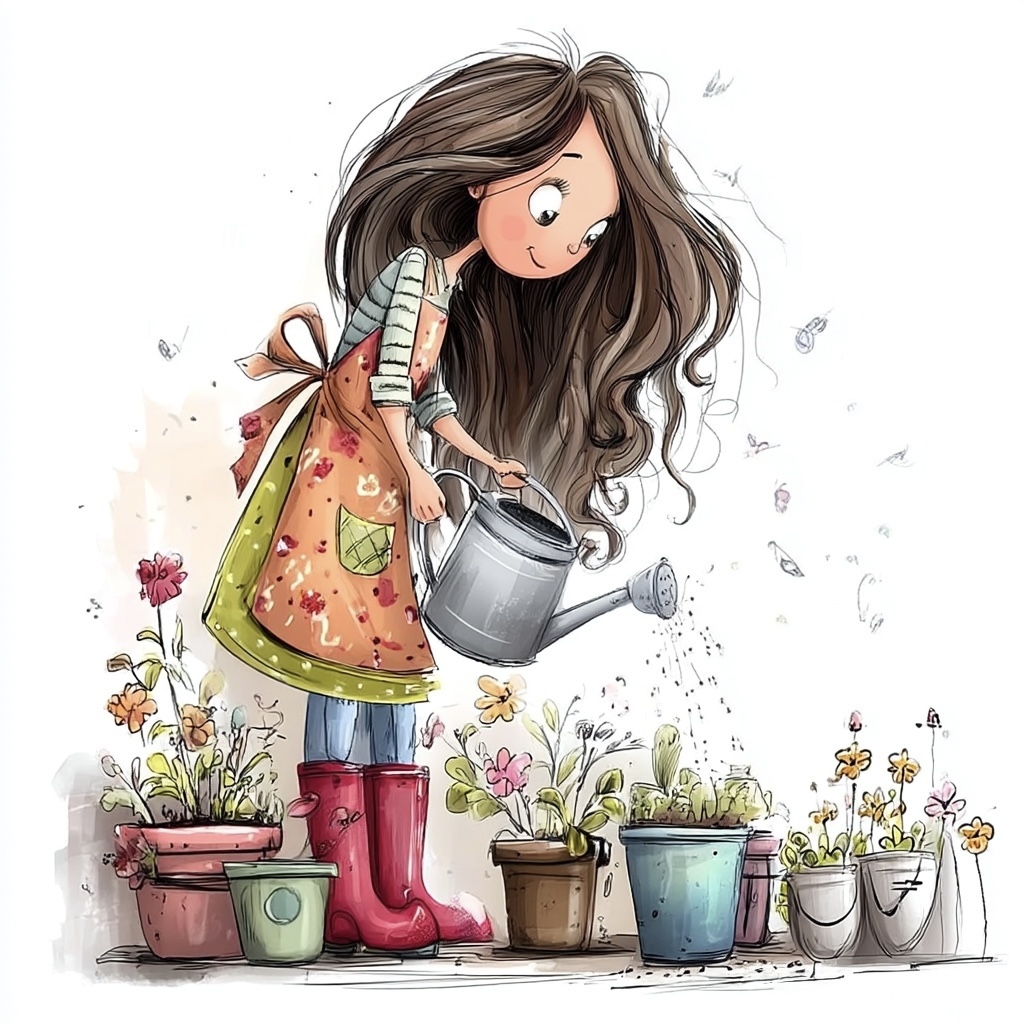 Portrait graphique d'Anne Appy